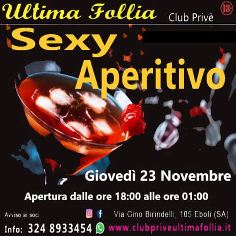 ultima follia eboli|Club Privè Ultima Follia 